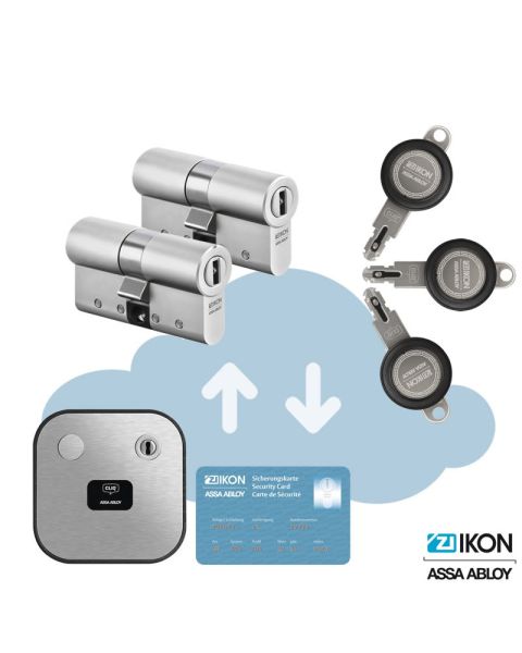 IKON Cliq Go - Starter Set | 2 Profilzylinder