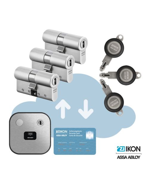 IKON Cliq Go - Starter Set | 3 Profilzylinder
