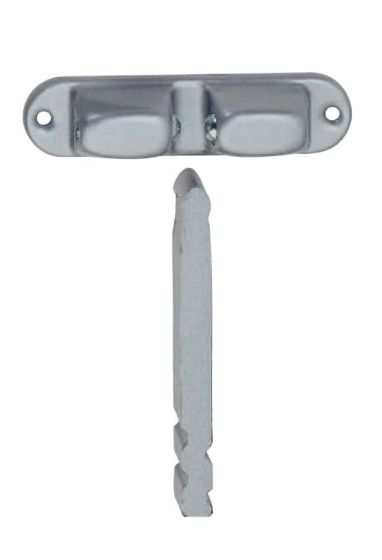 KWS Türfeststeller 1056 mit Kloben zum Einmauern in die Wand