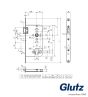 Glutz Panikschloss 12300 Panik E Funktion - Zeichnung