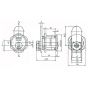 Schließhebelzylinder von IKON .449,AUS=E29 - Zeichnung