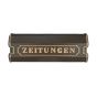 Burgwächter Zeitungsbox - Farbe: Braun