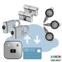 IKON Cliq Go - Starter Set | 2 Profilzylinder & 2 Hangschloss