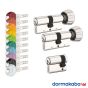 Dormakaba Expert Plus im 3er Set | 2 Knaufzylinder & 1 Halbzylinder