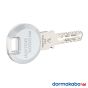 Dormakaba Expert Plus Schlüssel mit Farb-Clip - Farbe: Weiß