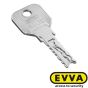 Schlüssel für EVVA 4 KS Schließzylinder mit der federlos gesteuerten Kurventechnologie.