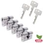 ABUS Pfaffenhain Magtec 2500 - Zylinderset - 5 Doppelzylinder