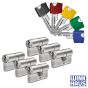 WINKHAUS RPE Schließzylinder 6er Set | 6 Profilzylinder