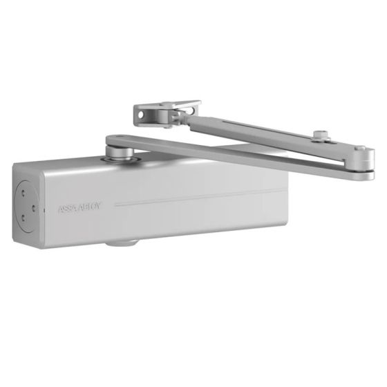 AssaAbloy Türschließer DC200 mit Gestänge - Silber