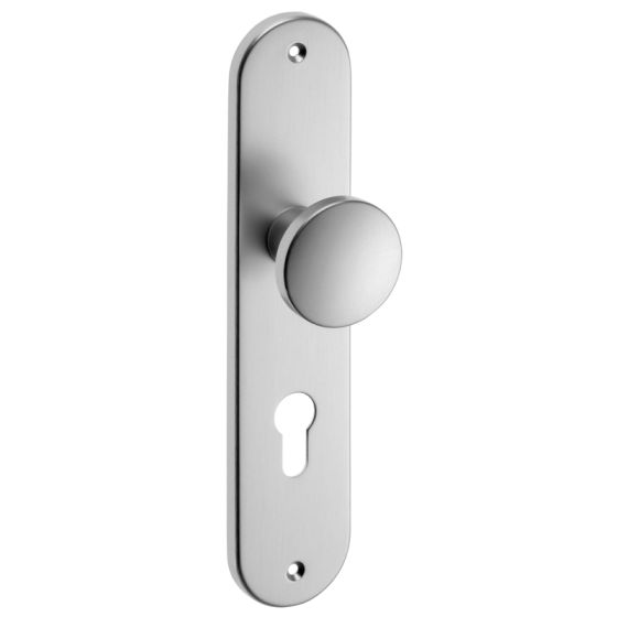 Langschild aus Aluminium 206 von Dieckmann - PZ-Ausführung mit Knauf