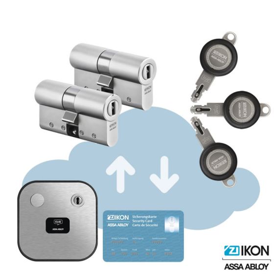 IKON Cliq Go - Starter Set | 2 Profilzylinder