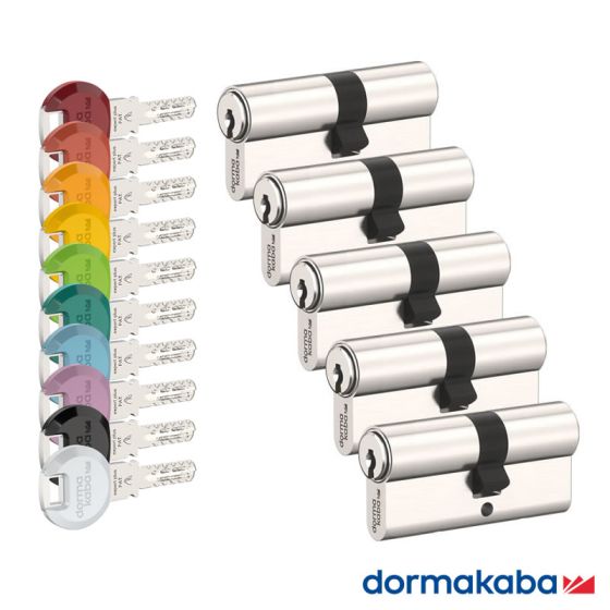 Dormakaba Expert Plus im 5er Set | Profilzylinder