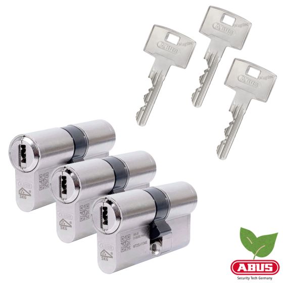 ABUS Pfaffenhain Magtec 2500 - Zylinderset - 3 Doppelzylinder