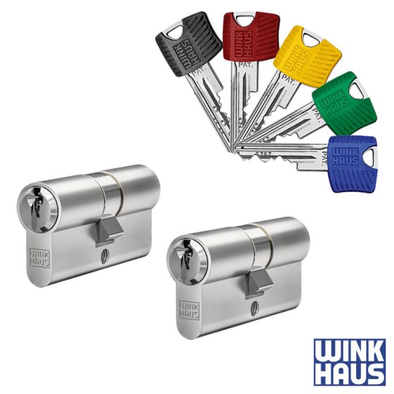 WINKHAUS RPE Schließzylinder 2er Set | 2 Profilzylinder