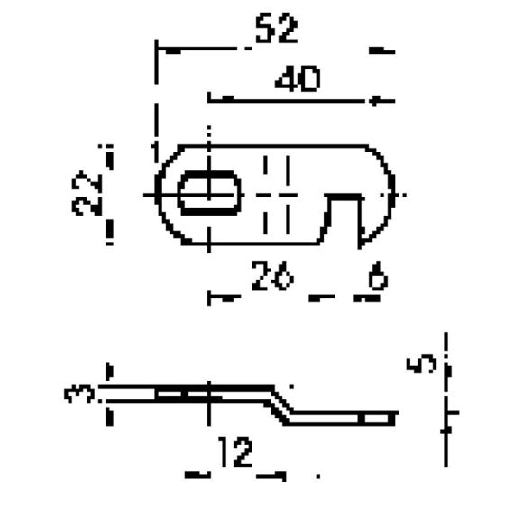 Schließhebel von IKON - SLHB=1645043