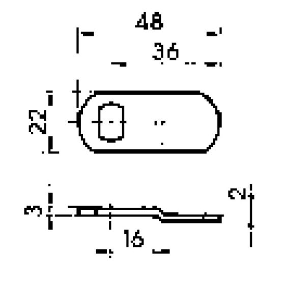 Schließhebel von IKON - SLHB=1645074