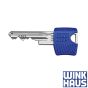WINKHAUS RPE Schlüssel mit farbiger Kennkappe - Farbe: Blau
