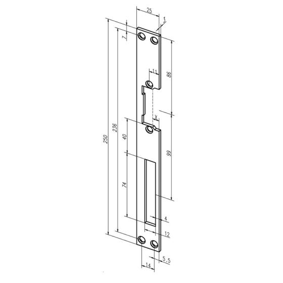 SN-TEC Edelstahl Lappenschließblech – 250x30 Mm, Produktbild-Vorschau 4