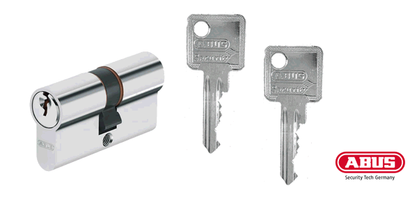 ABUS C73/C83 Schließzylinder und Schlüssel