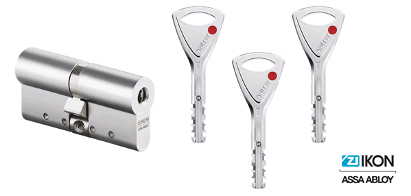 IKON Abloy Protec² Schließzylinder und Schlüssel